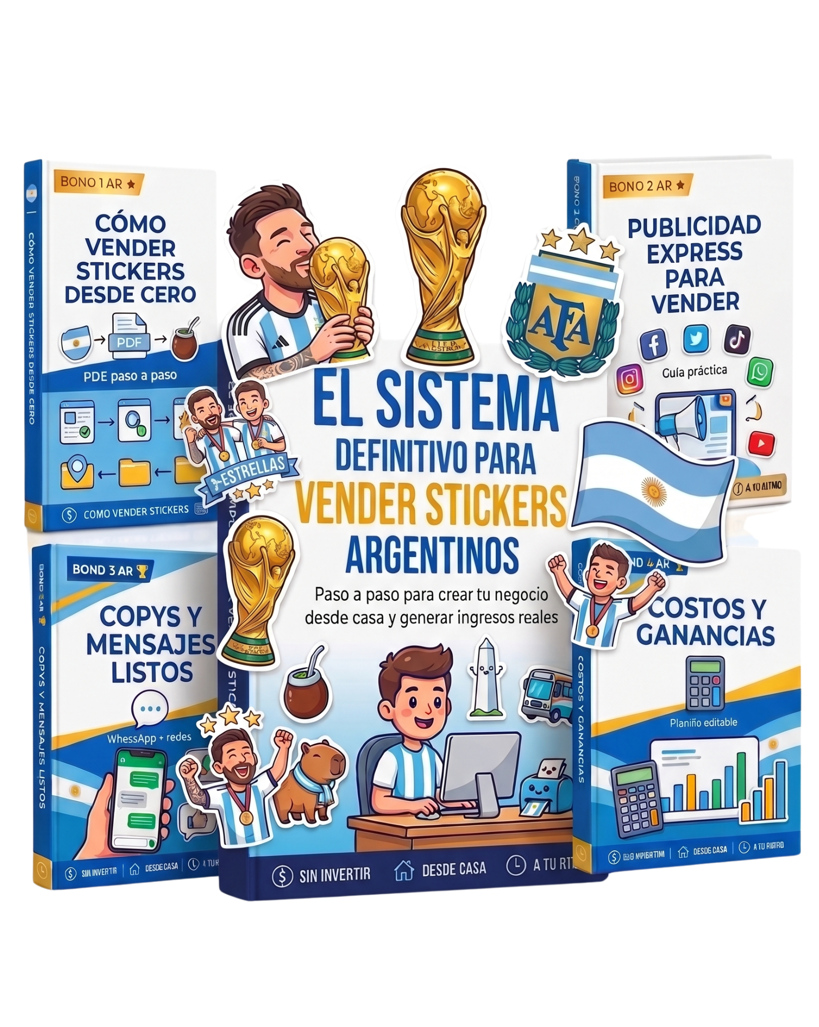 El Sistema Definitivo Para Vender Stikers Mundialistas